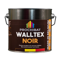 PROCHIBAT WALLTEX MAT ZWART