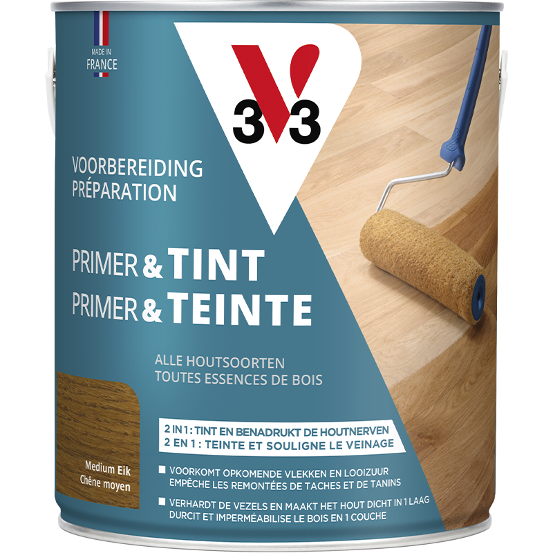 PRIMER  ET TEINTE PARKET 2.5L