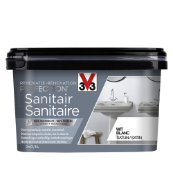 V33 PERFECTION SANITAIRE KIT RENOVATION BAIGNOIRE 2X0.5L