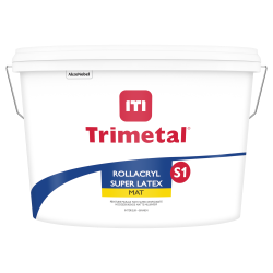 TRIMETAAL ROLLACRYL SUPER LATEX MAT S1 10L