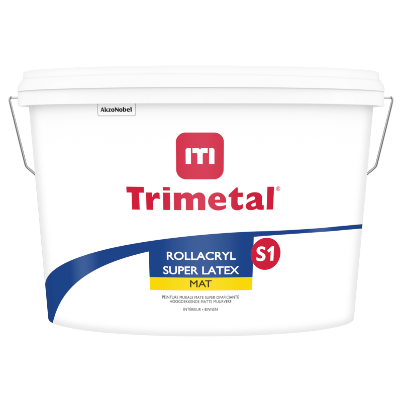 TRIMETAL ROLLACRYL SUPER LATEX MAT S1 10L