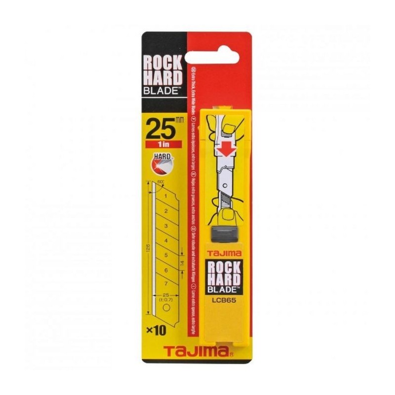10 LAMES POUR CUTTER TAJIMA