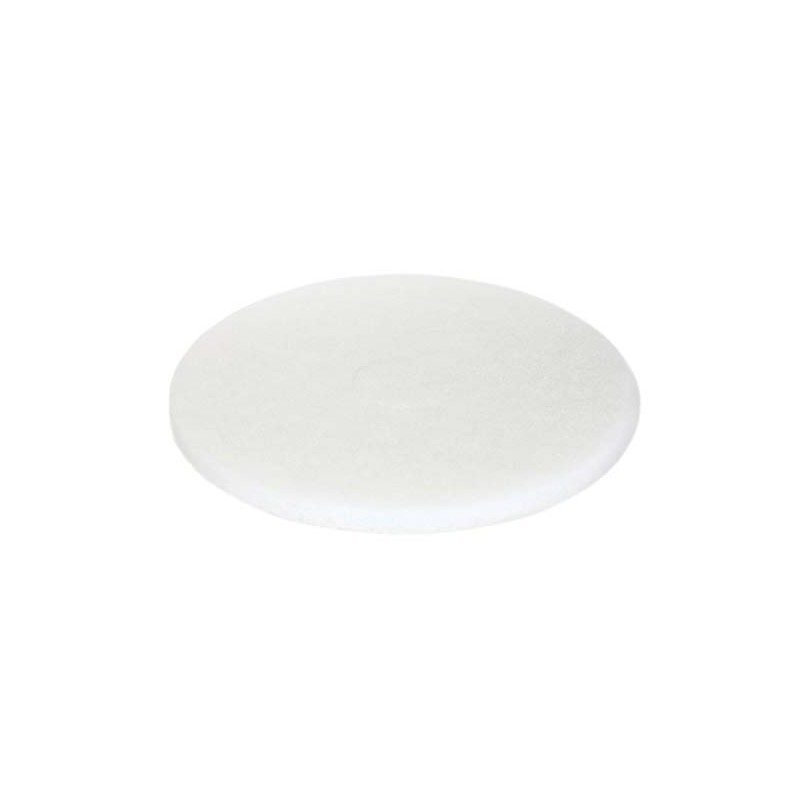 RUBIO PAD WHITE ROUND 150 MM